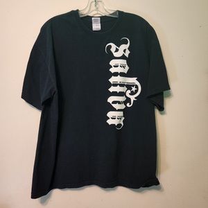 Saliva concert t shirt